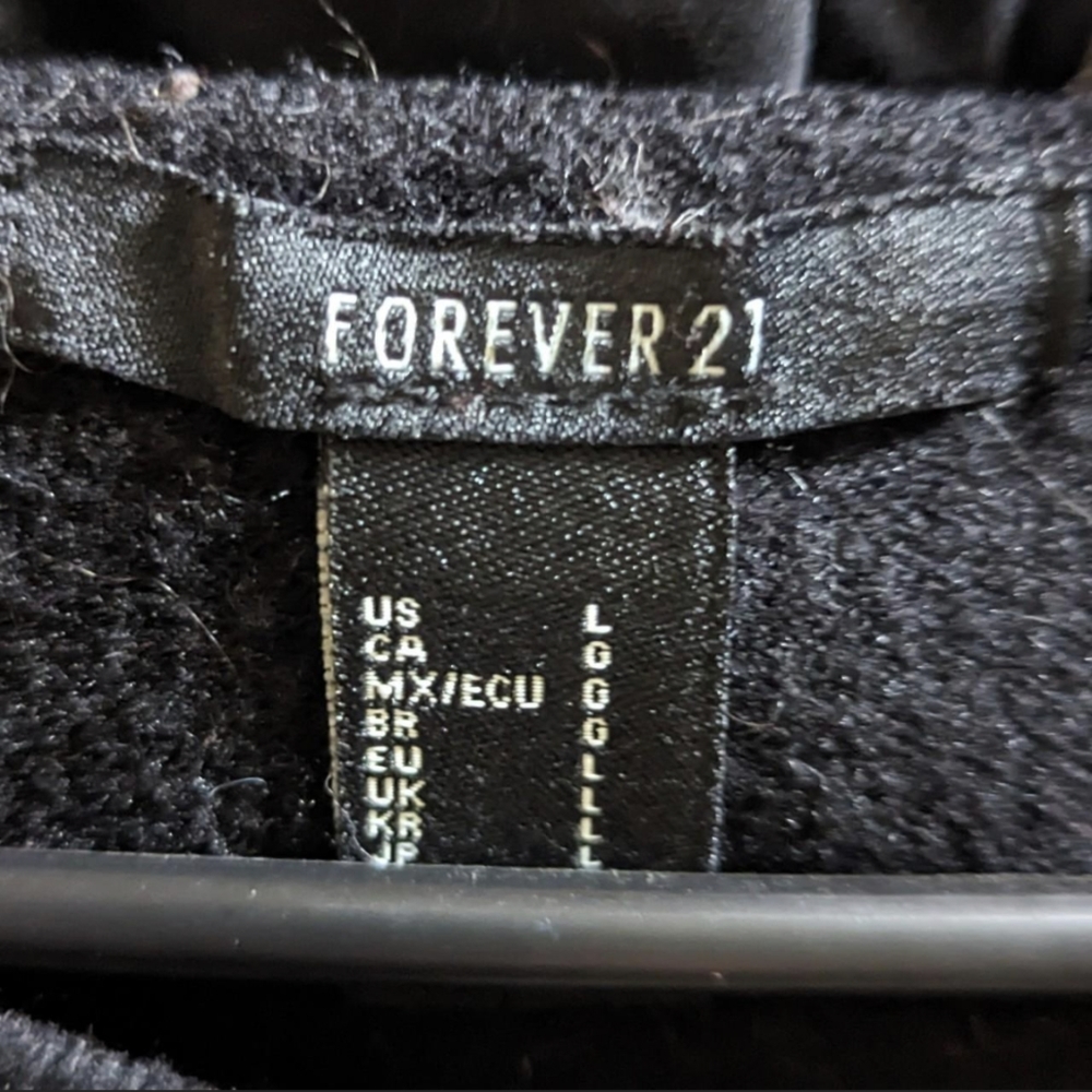 Cropped drawstring sweater - Picture 2 of 2